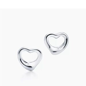 Tiffany & Co. Silver Heart Earrings